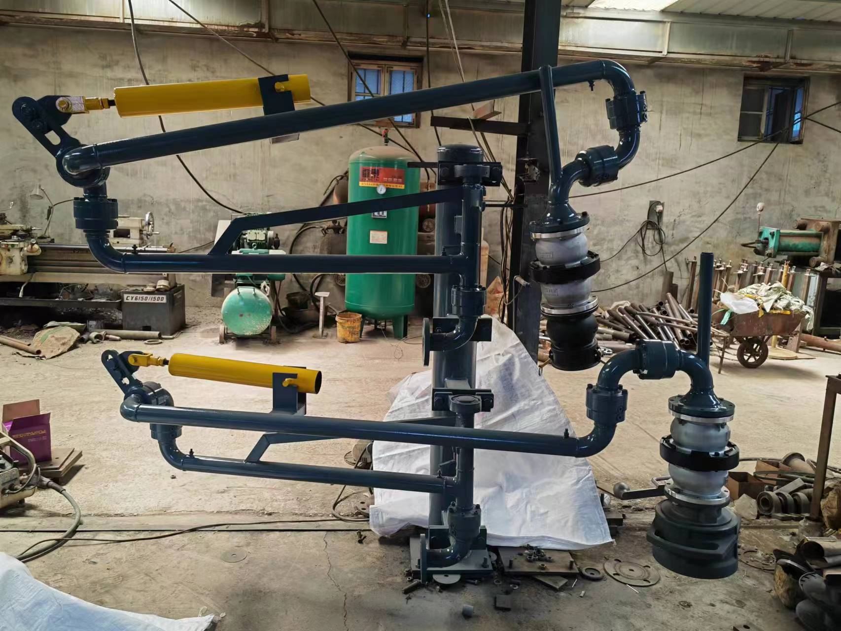 江西宜春客戶定制采購的一批AL2543汽車底部卸車鶴管(液氬鶴管)已通過物流發往使用現場(1) AL2543b.jpg